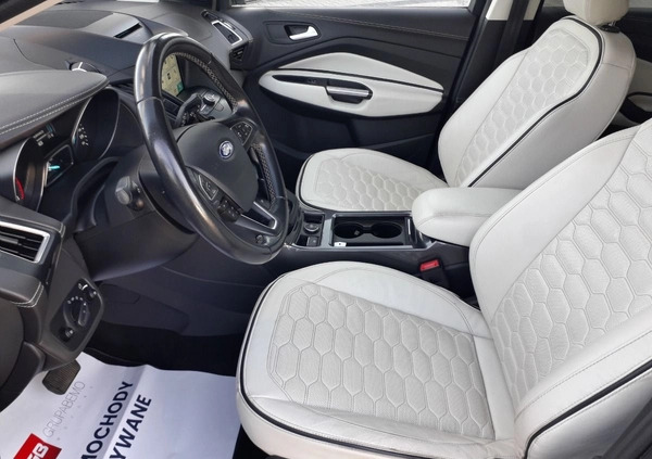 Ford Kuga cena 99900 przebieg: 86946, rok produkcji 2018 z Poznań małe 466